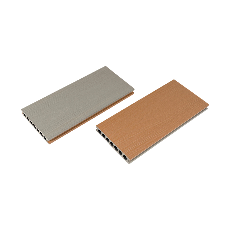 Holle WPC dubbele kleur co-extrusie composiet terrasplank